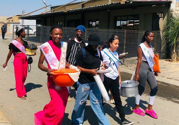 Local model Sarah Dube says she was left heartbroken when not all attendees received food, but vows to continue giving back.