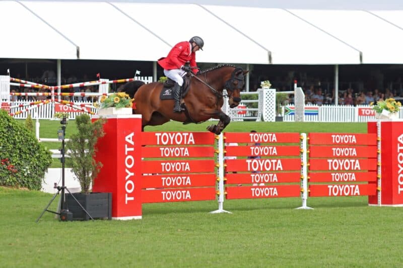 Midrand’s own Dominey Alexander rode into glory at Kyalami Equestrian Park, earning the coveted Toyota Year of the Legend title and a brand-new Hilux to match.