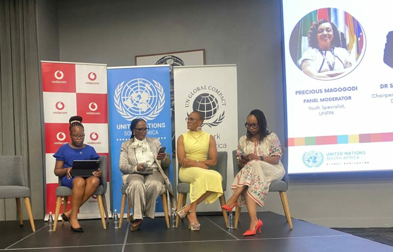 A brave moment turned into a life-changing opportunity for a young girl during the UN’s International Day of the Girl Child commemoration at Vodacom World.