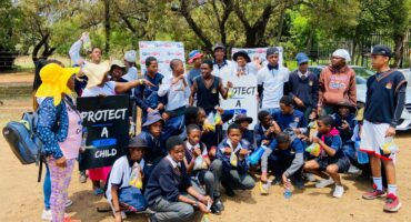 28 learners from Noordwyk Secondary School and eight supporters go hiking at Hennops Hiking and Trail on October 17. Photo: Supplied