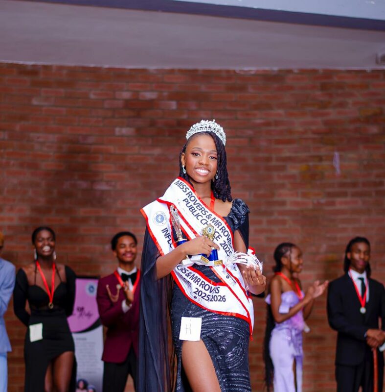 All eyes were on the runway, but Itumeleng Moshidi’s heart for community stole the show as she walked away with the Mr and Miss Rovers Ambassador title.