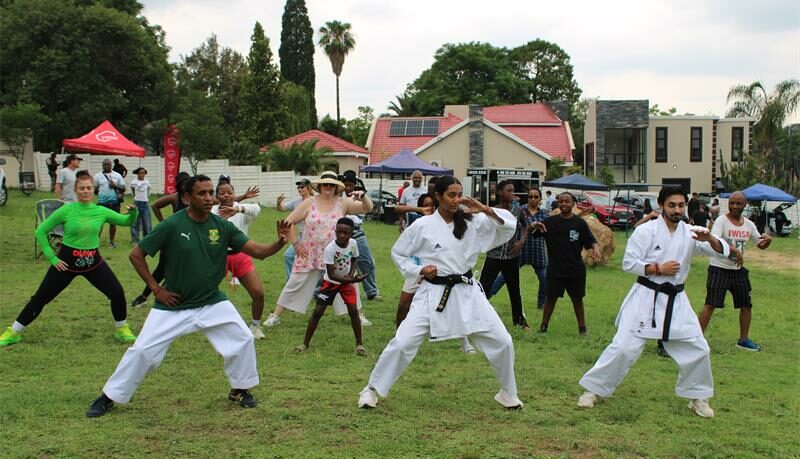 The resident association committee members thanked all the sponsors and community members for making the day a success.