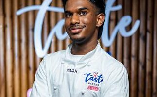 Isaiah Jaganathan, the 2025 Taste Master Show Juniors contestant on October 7. Photo: Supplied