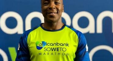 Musician and athlete Kabelo Mabale during the launch of the African Bank Soweto Marathon 2025 in Midrand on October 29. Photo: Supplied.