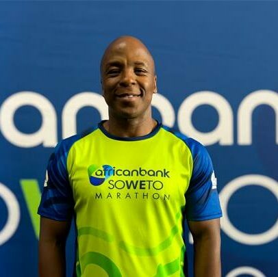 Musician and athlete Kabelo Mabale during the launch of the African Bank Soweto Marathon 2025 in Midrand on October 29. Photo: Supplied.