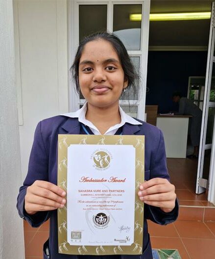 Summerhill International College learner Sahasra Vure shares her inspiring journey from three years of training to top honours at the National Eisteddfod.