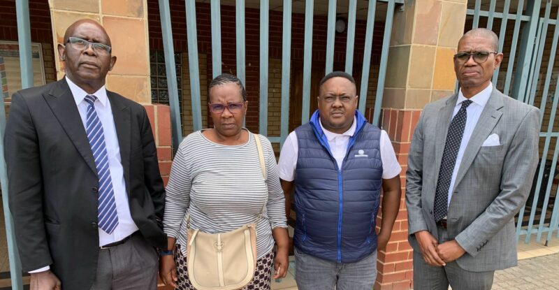 The father and aunt of crash victim Gomolemo Mavimbela were evicted from the Tembisa Magistrate’s Court, when Sekhukhune United winger Shaune Mogaile appeared on culpable homicide and reckless and negligent driving charges.