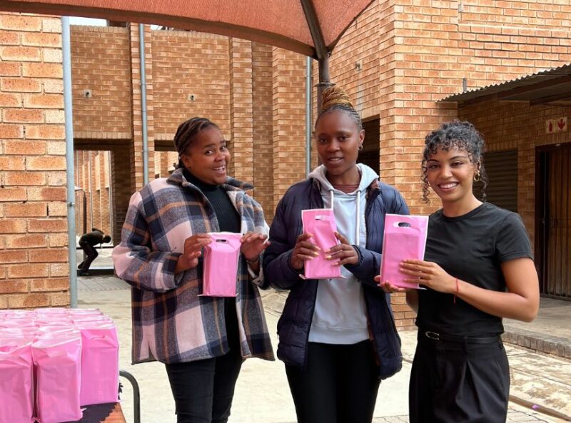 Ahead of their final exams, 180 matric girls at Ivory Park Secondary School received a much-needed boost, thanks to a unique pad donation drive led by Kyma Yoga Flow.