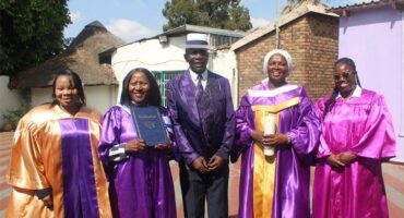 Lanto Montessori International Schools administrator Phindile Maxase, principal Bophelo Moyaha, marketing manager Hopkins Kaira, director Anna Difo Maja