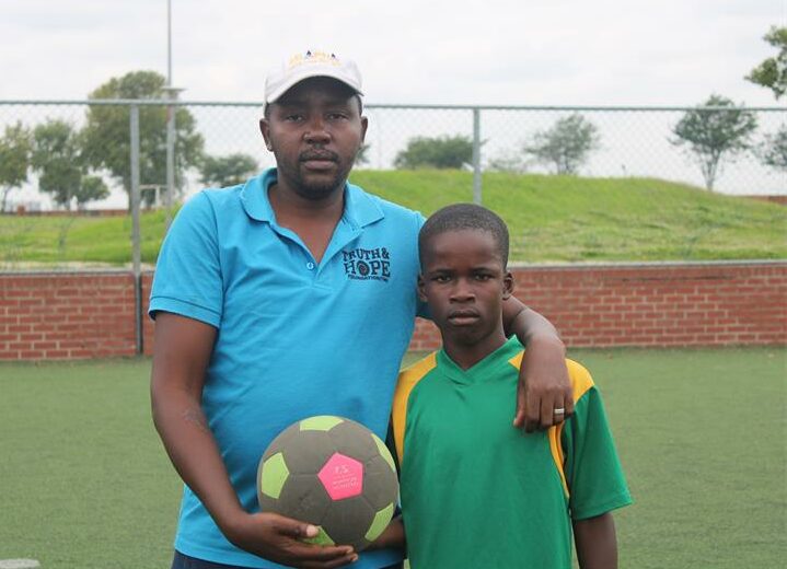 Coming off an outstanding 2025 season as top scorer and Player of the Season, Blessing Skhosana’s raw talent has earned him a selection at the TS Galaxy trials.