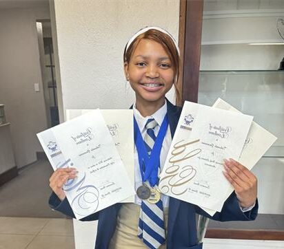 Anchored by her belief in God and supported by the Beast Foundation, Reddam House Helderfontein’s Tshenolo Gaesenewe balanced academics and personal growth to finish matric with distinction.