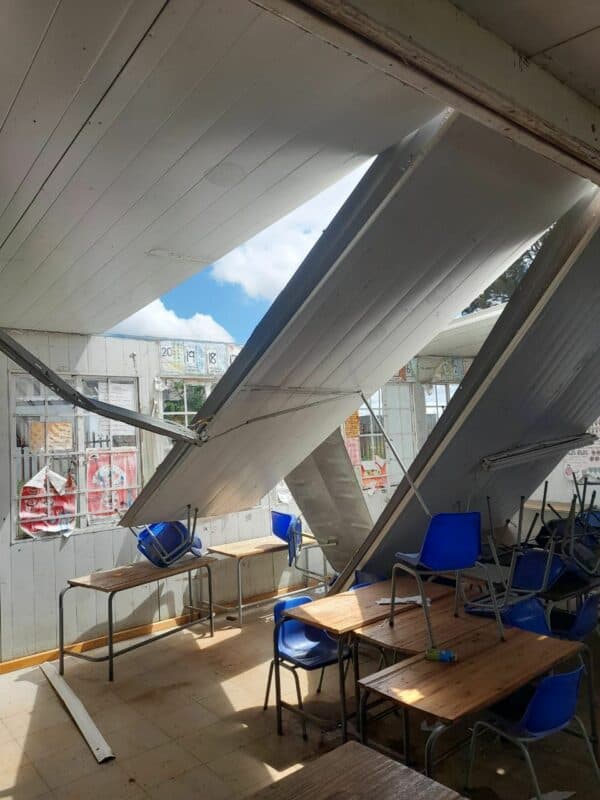 Frustrated parents at Dulcie September Primary in Rabie Ridge shut the school on January 19, demanding urgent intervention from the Department of Education over damaged classrooms, unhygienic toilets, and neglected grounds.