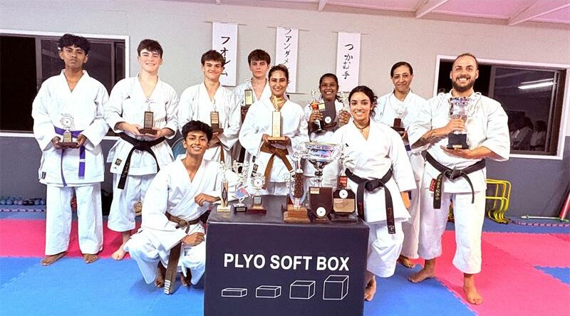 Competing against four other affiliated dojos, Kyalami’s karatekas stood out for excellence in competitions.