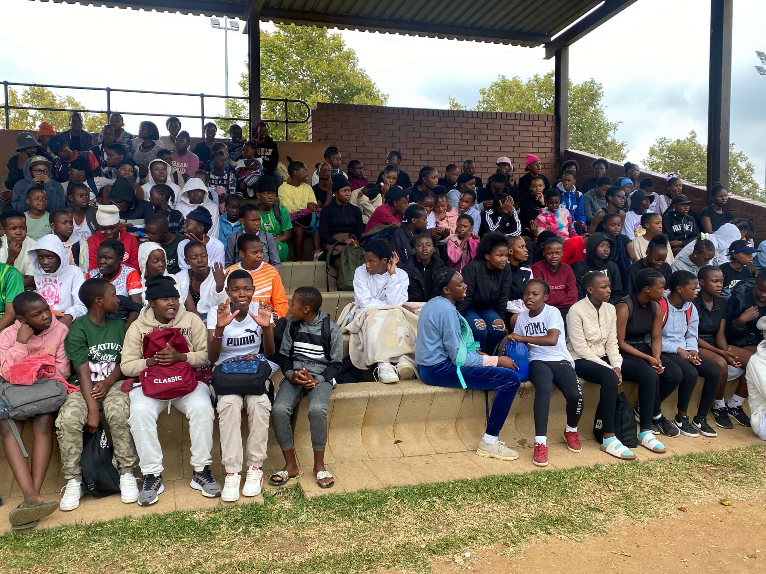 Young athletes light up Rabie Ridge Stadium at regional sports festival