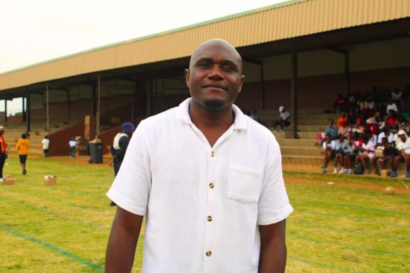 Former professional football star Joseph Mhlongo shapes future champions and reminds young athletes at Rabie Ridge Stadium that success starts with discipline long before the spotlight finds you.