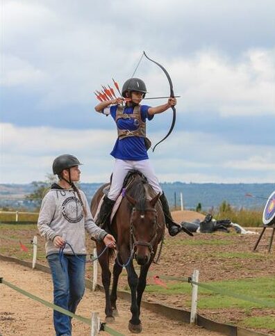 Summerhill School SA learner Anushka Sharma claimed first place in Gauteng after a standout performance in the SANESA Mounted Archery competition.