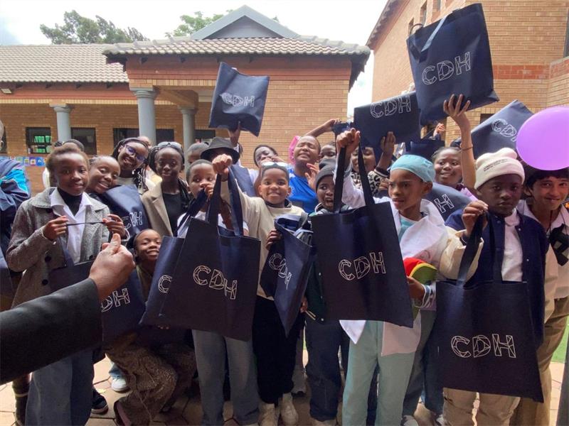 Different professions were exhibited for the learners, so they could discover their interest in the career, rather than just dressing up and going to school.