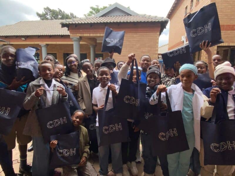 Learners from grades R to 7 had the opportunity to speak to professionals about the work they do at the career day, expressing excitement when doing so.