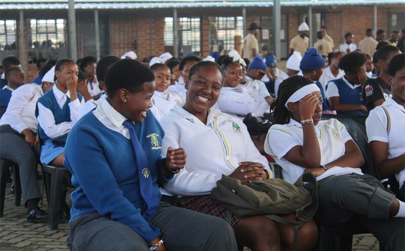 Mayibuye teenagers attend the Inspiring the Next Gen Programme on April 1. Photo: Comfort Makhanya