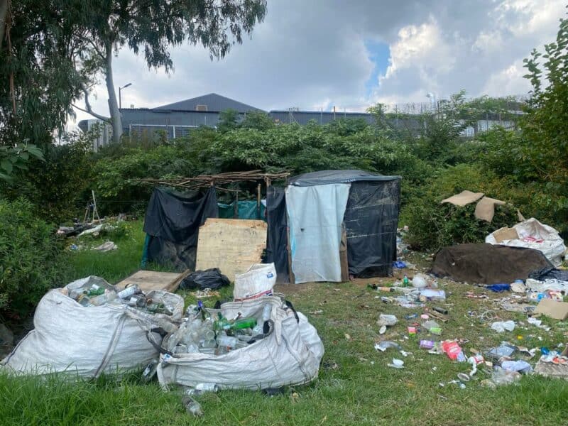 Concerns over petty theft, sanitation, and safety have prompted residents and business owners to raise alarm about the informal settlements along Old Pretoria Road.