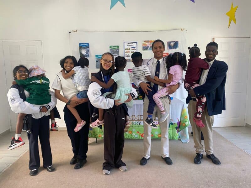 Summerhill’s budding scientists proudly showed off their projects as they explored the wonders of natural disasters.