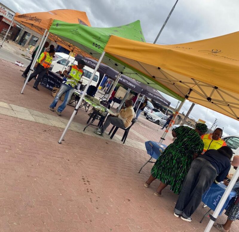 Residents of Region A in Ivory Park were invited to an educational programme, where they learnt about municipal services and had their community concerns addressed.