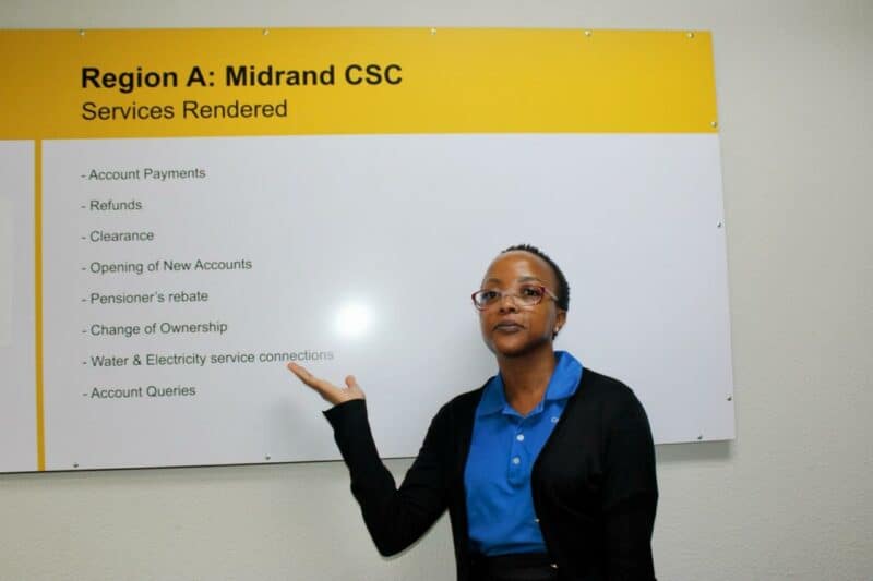 Residents of Midrand can now access some municipal services at the Region A Customer Service Centre, following a two-month closure for renovations.