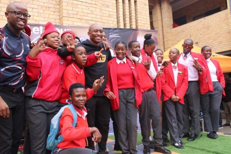 Learners were treated to a fun, educational, and inspirational roadshow by BIC, which really got them excited to put pen to paper and learn.