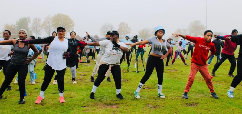 Residents came together for an aerobics session and boot camp to promote healthy lifestyles and drive their course to stay fit and active.