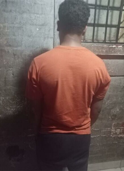 Second suspect apprehended. Photo: Supplied