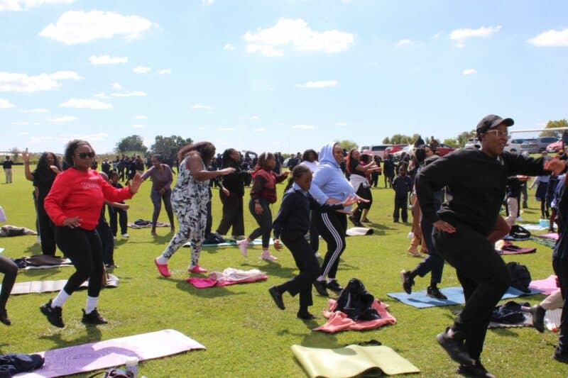 A treat of sound therapy sessions and fitness exercises gave mothers an opportunity to unwind at Curro Sagewood.