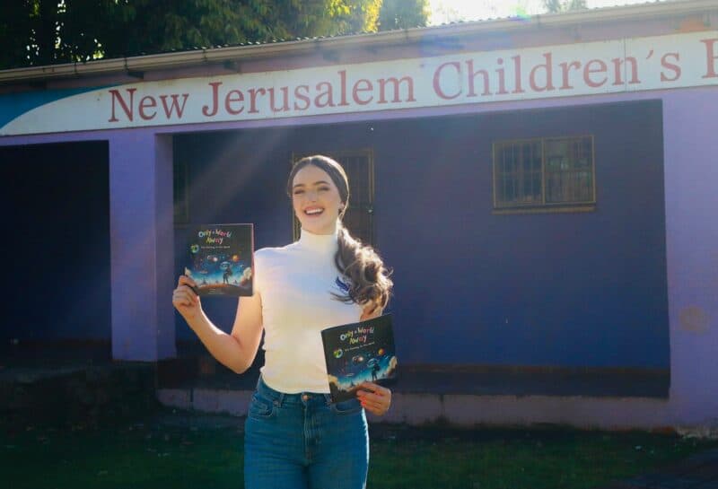 The book, Only a World Away, captured the young minds of the New Jerusalem Children’s Home children.