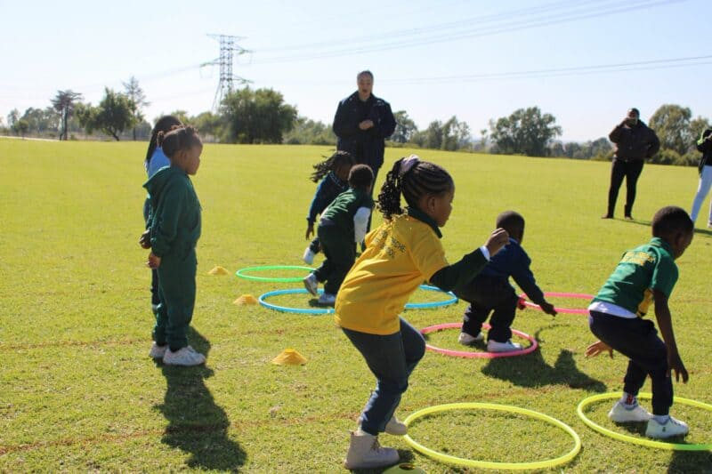 The mini-Olympics day served as a day of fun and engagement between learners, teachers, and parents.