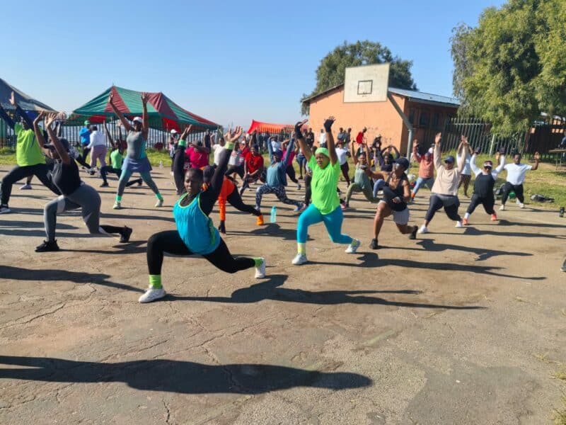 The City of Johannesburg’s Region A sport and recreation department continues to build momentum with its healthy lifestyle aerobics campaign, with Ivory Park becoming the latest stop.