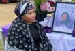 Ntsiki Mjali becomes emotional while speaking during the anti-GBV protest held in honour of her daughter in Noordwyk on May 17, 2026. Photo: Comfort Makhanya