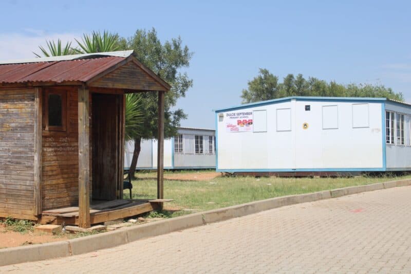 Gauteng MEC Lebogang Maile says private company Valumax was brought in to help repair classrooms and toilets at Dulcie September Primary School, as safety concerns continue keeping learners at home.