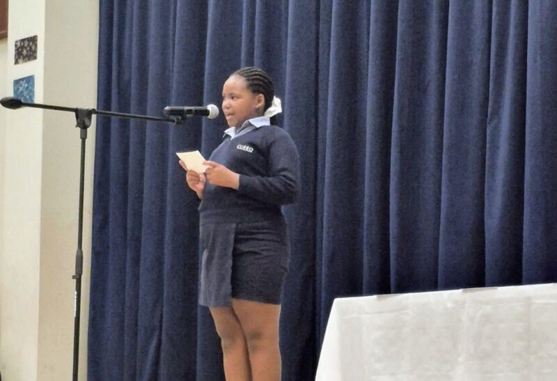 Learners brought their A-game to the public speaking event.