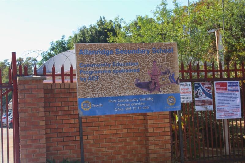 Residents are invited to attend an urgent meeting at Allanridge Secondary School on May 30 at 09:00 to discuss the delayed reopening of Dulcie September Primary School. Photo: Comfort Makhanya
