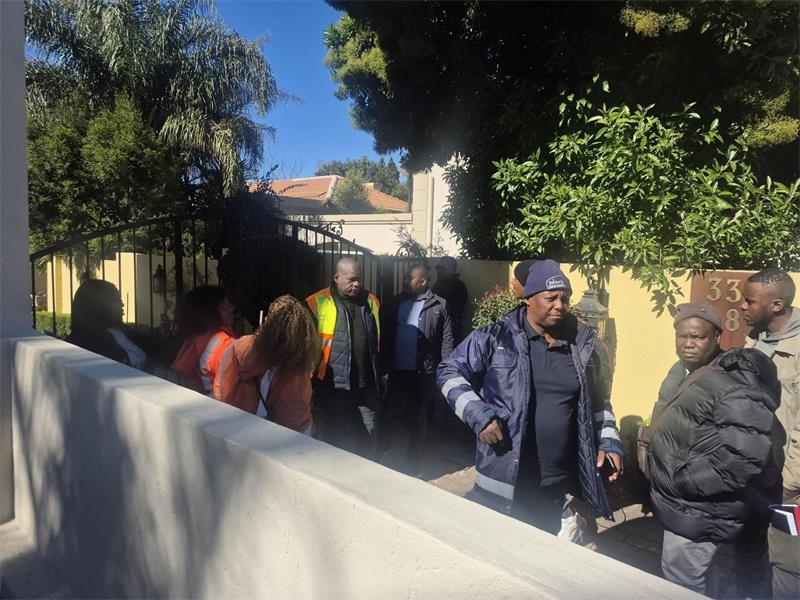 City of Johannesburg leads a high-impact service delivery and revenue collection operation in Midrand on June 6, 2026. Photo: Mayor Dada Morero's Page