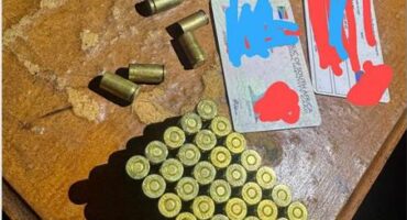The magazine loaded with 15 rounds of 9mm live ammunition and other items were recovered during a joint law enforcement operation in Extension 8, Ivory Park. Photo: Department of community safety