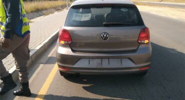 JMPD officers acted swiftly after spotting suspicious activity along Allandale Road, leading to the arrest of two alleged police impersonators on May 17: Photo: JMPD