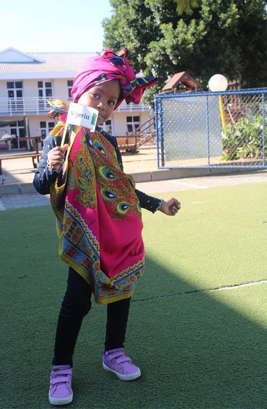 Nova Pioneer Midrand Primary learner Amyoli Mhaga on May 29. Photo: Comfort Makhanya
