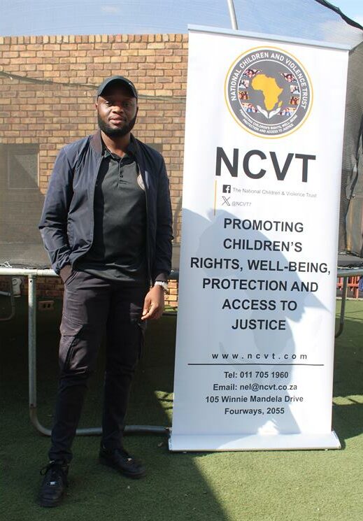 NCVT social worker Brilliant Khumalo at Tumelo Home, Ivory Park, on June 4, 2026. Photo: Comfort Makhanya