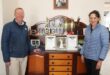 Duane and Sharon Newman pose in front of their trophy cabinet. Photo: Zanele Mfaba