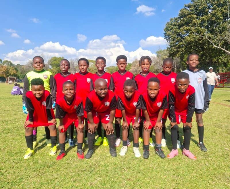 The Midrand United U10 side. Photo: Supplied