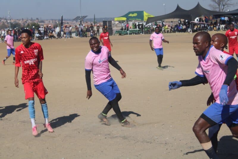 The race for the Ikeja Lerato Lamola Winter Games title intensified on June 13 as One Lion FC, Mogodumo FC, Team of Choice FC, and 012 Ayifun'Wena FC secured their places in the round of 16.