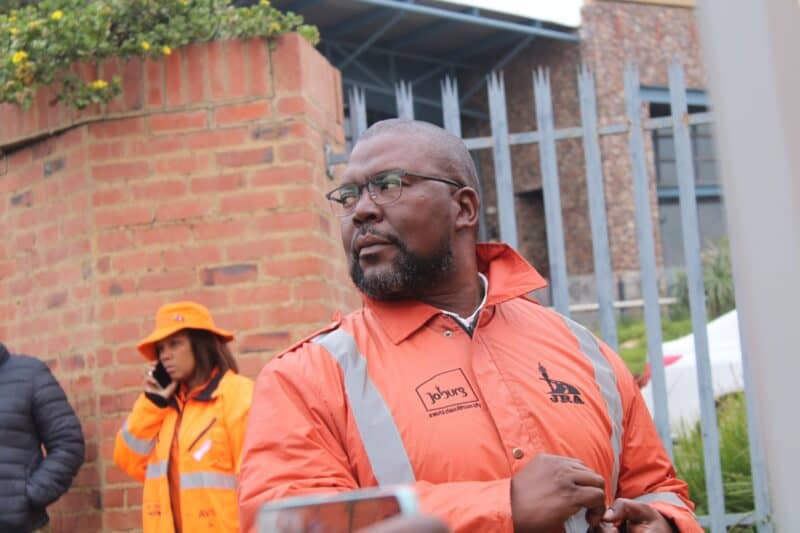 JRA CEO Zweli Nyathi in Midrand during the Operation Restore launch on June 18. Photo: Comfort Makhanya
