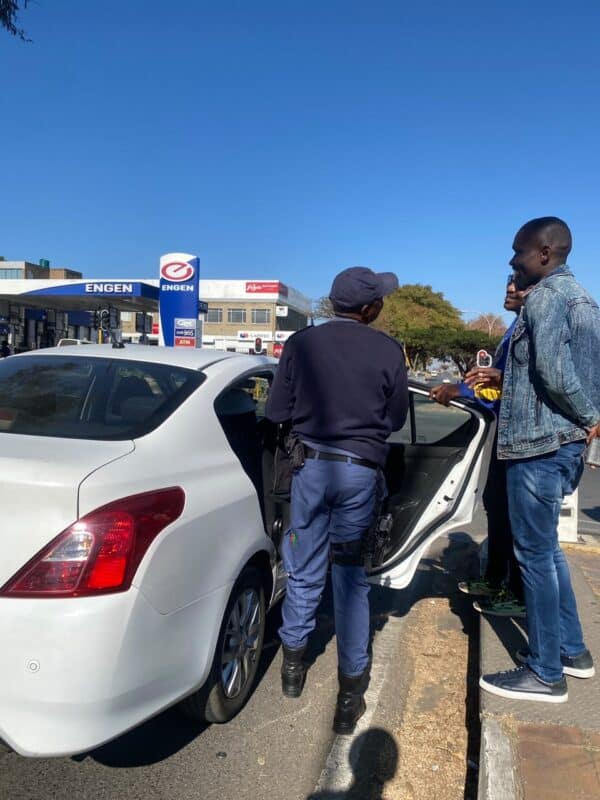 Most businesses around the Boulders Shopping Centre in Midrand are closed amid the nationwide anti-illegal immigration protests.
