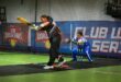 Summerhill School sports coach Jana du Plooy in action with the bat during an Action cricket match. Photo: Supplied