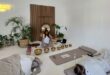 Tshwarello Makhosi Zenande Ngwane holds a group sound healing session. Photo: Supplied